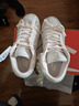 耐克女子輕便平底運動(dòng)鞋冬季膠底低幫板鞋NIKE DUNK LOW FB7910 601柔粉/椰奶色/淺銀灰 38 曬單實(shí)拍圖