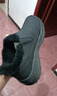 足力健老人鞋加絨羊毛靴中老年防寒保暖雪地靴棉鞋冬季男鞋 8689K黑色39 曬單實(shí)拍圖