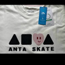 安踏滑板T恤丨情侶款寬松短袖t恤男女休閑潮流寬松上衣172528101 曬單實(shí)拍圖