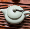 寧不凡（NINGBUFAN） 汝窯茶壺汝瓷泡茶器可開(kāi)片汝窯茶具單茶壺 迷你壺 150ml 曬單實(shí)拍圖