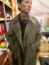 皮爾卡丹（pierre cardin）高級感風(fēng)衣外套女中長(cháng)款2025春秋新款寬松英倫風(fēng)休閑氣質(zhì)流行大衣 咖色 (偏綠咖) L 曬單實(shí)拍圖