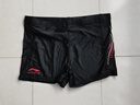 李寧（LI-NING）泳褲男士游泳褲泳帽套裝溫泉休閑度假沙灘褲布帽套裝15-05黑色3XL 曬單實(shí)拍圖