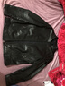 BG GLAMURB輕奢品牌外套男士真皮皮夾克衣高端立領(lǐng)修身油蠟綿羊單皮中年外套 黑色 L 170適合110-125斤 曬單實(shí)拍圖