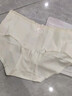 都市麗人內(nèi)褲女純棉10A抑菌加長襠A類棉2025新款女士100%棉少女甜美三角褲 曬單實拍圖
