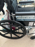 怡輝（YIHUI）輪椅老人帶坐便輕便折疊癱瘓專(zhuān)用出行大小便骨折全躺多功能yh-x05 曬單實(shí)拍圖