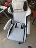 科潤電競椅男電腦椅子家用舒適久坐辦公可躺宿舍人體工學(xué)升降游戲座椅 菱紋貓抓皮乳膠款-冰川白-135°可躺 聯(lián)動(dòng)扶手 120-155度(含) +乳膠坐墊+鋁金腳 曬單實(shí)拍圖