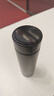 炊大皇 保溫杯 316L醫用級不銹鋼茶水分離商務(wù)便攜保溫杯 黑色 490ml 曬單實(shí)拍圖