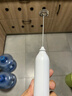 榮事達(dá)電動打奶泡器家用打蛋器小型奶泡機(jī)咖啡奶油烘焙打發(fā)器手持?jǐn)嚢璋?白-升級雙簧-強(qiáng)續(xù)航【三檔調(diào)速】 曬單實(shí)拍圖