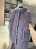 波司登（BOSIDENG）新款羽絨服女短款送媽媽新年騏驥紅連帽加厚90絨商場(chǎng)同款休閑外套 暗紫色6432 S 160/84A 體重約110-130斤 曬單實(shí)拍圖