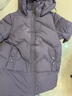 雅鹿中老年羽絨服女2025新款媽媽裝短款連帽加厚老年人奶奶羽絨服外套 紫色（可拆卸連帽） XL （建議105斤以?xún)龋?曬單實(shí)拍圖