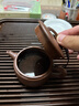 藏壺天下【政府補貼】宜興紫砂壺手工茶壺家藏老紫泥大口漢瓦 160ml 曬單實(shí)拍圖