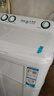 海爾（Haier）小神螺半自動(dòng)雙杠雙桶洗衣機 9公斤大容量家電家用強力去污脫水洗大件雙動(dòng)力洗衣機補貼 現貨速發(fā) 【半自動(dòng)雙缸洗衣機】【線(xiàn)下同款】【原廠(chǎng)品質(zhì)】 曬單實(shí)拍圖