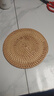 溫詩(shī)歐藤編隔熱墊杯墊水杯編織防燙墊砂鍋墊餐桌盤(pán)子墊 越南秋藤墊18cm 曬單實(shí)拍圖