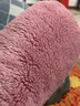 秋冬珊瑚絨外套女新款雙面絨加厚短款立領(lǐng)搖粒絨毛毛長(cháng)袖上衣外套 皮粉色 3XL 130-142斤 曬單實(shí)拍圖