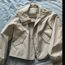優(yōu)衣庫女裝休閑連帽短外套/時(shí)尚百搭25秋冬新款479229 31 米色 M /160/84A 曬單實(shí)拍圖