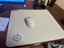 賽睿（SteelSeries）QcK Large游戲電競鼠標墊donk同款fps順滑CSGO/打瓦L號450*400*2mm 冰玉白 曬單實(shí)拍圖