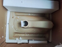 九牧蹲便器大沖力水箱蹲坑便池大便器大口徑防滑防臭一體蹲廁 新款防濺帶彎前排水+紙巾盒水箱 曬單實(shí)拍圖