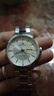 上海（SHANGHAI）男士手表男 御馳山河 全自動機械男表 官方正品夜光雙歷鋼帶3113 冰川白盤機械鋼帶男表 曬單實拍圖