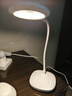 美的（Midea）LED便攜充電小臺燈書(shū)桌學(xué)習閱讀燈學(xué)生學(xué)習宿舍臥室床頭燈家用 曬單實(shí)拍圖