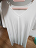 優(yōu)衣庫男裝AIRism V領(lǐng)T恤空氣衣/短袖內衣/25春夏新款474231 474231/00白色 XL 曬單實(shí)拍圖