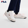 斐樂(lè )（FILA）官方TARGA塔爾加男子時(shí)尚休閑復古板鞋低幫休閑鞋百搭運動(dòng)鞋 明亮白-BW 41 曬單實(shí)拍圖