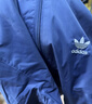 adidas休閑簡(jiǎn)約三條紋梭織立領(lǐng)夾克外套男裝秋季阿迪達斯三葉草   深藍(推薦選大一碼)   M 曬單實(shí)拍圖