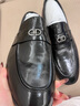 維絲圖西品牌皮鞋男鞋頭層牛皮春季英倫瘦版日常百搭真皮商務(wù)休閑鞋 黑色 41 曬單實(shí)拍圖