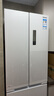 東芝（TOSHIBA）小法式420多門(mén)小戶(hù)型60cm嵌入式四開(kāi)門(mén)一級能效風(fēng)冷無(wú)霜變頻電冰箱家用國家補貼GR-RF420WI-PM171 曬單實(shí)拍圖