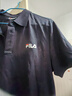 FILA 斐樂(lè )官方男子針織短袖POLO衫夏季休閑透氣男基礎上衣短袖衫 曬單實(shí)拍圖
