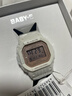 卡西歐（CASIO）手表女BABY-G經(jīng)典小方塊運動(dòng)電子青少年學(xué)生表送女友BGD-565SC-4 曬單實(shí)拍圖