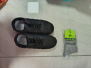 回力黑色運動(dòng)鞋女春秋防水防滑皮面工作鞋久站不累腳廚房鞋大碼41一43 黑色 單層 37 曬單實(shí)拍圖