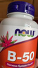 諾奧（NOW）維生素復合膠囊B50含煙酸 11種高能復合物維B 100粒美國進(jìn)口 曬單實(shí)拍圖
