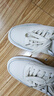 頭層牛皮2025春秋新款男士休閑鞋軟皮軟底男款小白鞋板鞋皮鞋男鞋 1155米白色 42 曬單實(shí)拍圖
