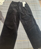 優(yōu)衣庫男裝女裝彈力棉質(zhì)舒適九分褲/休閑長(cháng)褲25秋冬新款479134 08 深灰色 M 曬單實(shí)拍圖