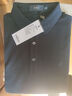 杉杉【100%純棉】T恤男長(cháng)袖春秋商務(wù)休閑純色通勤翻領(lǐng)順滑刺繡打底衫 曬單實(shí)拍圖