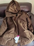 衣典零一（LEDIALYI）加絨加厚派克棉服女中長(cháng)款2025冬季女裝新款中年寬松棉衣棉襖外套 軍咖色 L 【推薦120-140斤】 曬單實(shí)拍圖