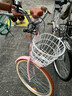 飛鴿（FLYING PIGEON）自行車(chē)成人通勤車(chē)自行車(chē)學(xué)生單車(chē)成人自行車(chē)通勤自行車(chē)女士自行車(chē) 標配櫻花粉|單速|(zhì)輻條輪+禮包 26寸適合160-185cm 曬單實(shí)拍圖