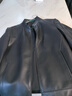 皮爾卡丹（pierre cardin）正品皮衣外套男立領(lǐng)綿羊皮夾克男春秋款高端商務(wù)休閑海寧真皮皮衣 黑色 S /165 曬單實(shí)拍圖