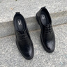 七匹狼皮鞋男士冬季2025新款頭層牛皮軟底正裝商務(wù)鞋真皮英倫風(fēng)休閑皮鞋 黑色 41 曬單實(shí)拍圖