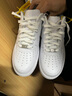 耐克NIKE緩震板鞋男空軍一號AIR FORCE 1運動(dòng)小白鞋CW2288-111白44 曬單實(shí)拍圖
