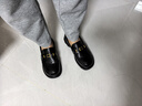 他她（TATA）女鞋2026春季新款樂(lè )福鞋時(shí)尚休閑百搭英倫小皮鞋CLP02AA6 黑色 37 曬單實(shí)拍圖