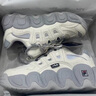 斐樂(lè )（FILA）女鞋可頌面包鞋老爹鞋運動(dòng)鞋新款厚底鞋 微白/銀器灰-WA 37.5 曬單實(shí)拍圖