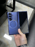 智父三星zfold7手機殼新款z fold7折疊屏超薄透明保護殼磁吸旋轉支架Galaxy w26全包防摔高級感男外殼 高清款【暗影藍-升級】康寧玻璃*磁吸支架*AR增透 三星Galaxy Z fold7 曬單實(shí)拍圖