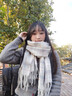 目丸彩色波點(diǎn)圍巾女韓系冬季女士圍巾學(xué)院風(fēng)高級感百搭加厚保暖圍脖女 曬單實(shí)拍圖
