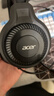 宏碁（acer）OHW303游戲耳機頭戴式電競耳麥有線(xiàn)麥克風(fēng)臺式筆記本吃雞三角洲行動(dòng)聽(tīng)聲辨位炫光雙11通用USB插口 曬單實(shí)拍圖