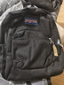 JANSPORT杰斯伯雙肩包男背書(shū)包女學(xué)生校園電腦包 47LW008 爵士黑 曬單實(shí)拍圖