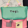 Tagi.機靈小房子防水皮質(zhì)便攜洗漱包大容量收納包化妝包 抹茶莓果 曬單實(shí)拍圖