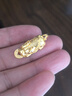 第一福黃金吊墜吞金貔貅足金古法瑞獸招財(cái)轉(zhuǎn)運(yùn)DIY送男友送女友生日禮物 10g【大版不配繩】 曬單實(shí)拍圖