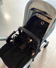 博格步（BUGABOO）荷蘭Bugaboo Bee6博格步多功能輕便城市型雙向可折疊嬰兒推車(chē) 銀架水霧藍 黑座 曬單實(shí)拍圖