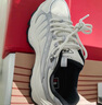 斐樂(lè)（FILA）官方女鞋魚(yú)刺4代老爹鞋運(yùn)動(dòng)鞋2025春季新款增高鞋休閑鞋 雪白/月巖灰-SL 37.5 曬單實(shí)拍圖